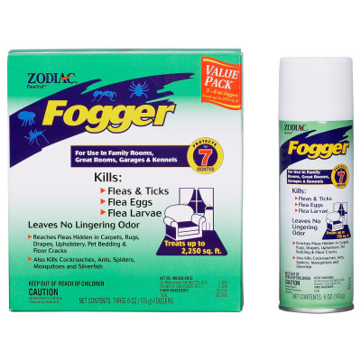 FleaTrol Foggers Zodiac  3pack